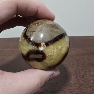 Septarian Crystal Sphere 55 mm